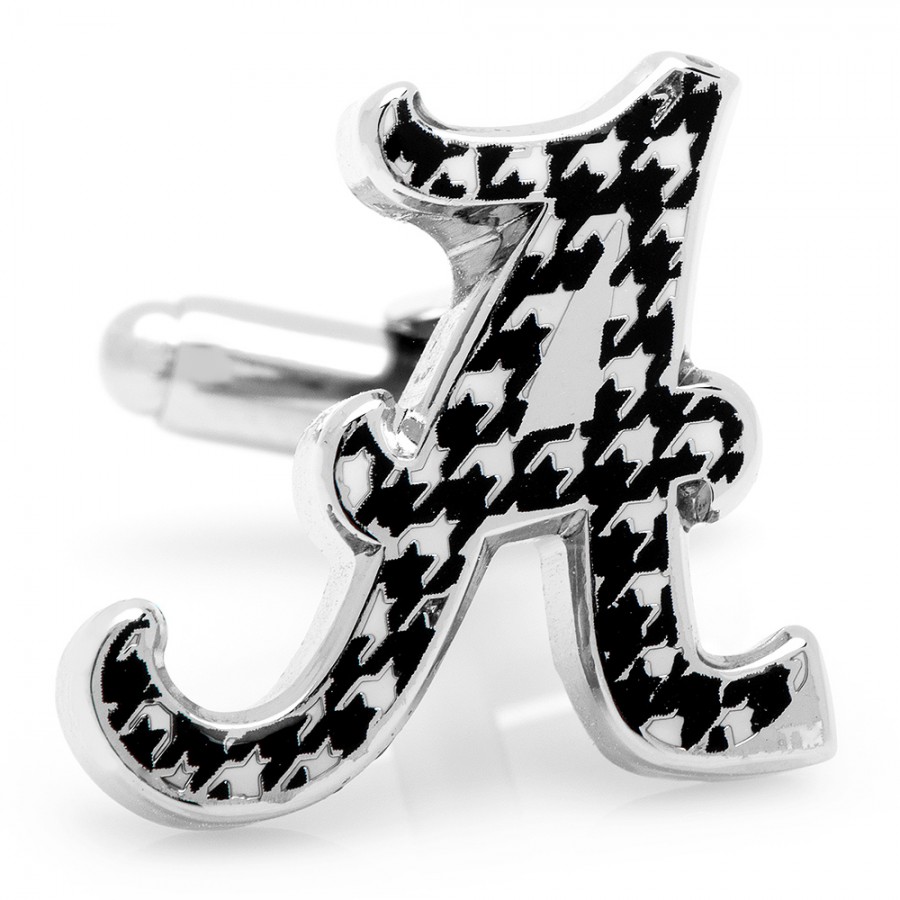 University of Alabama Houndstooth Cufflinks1.jpg